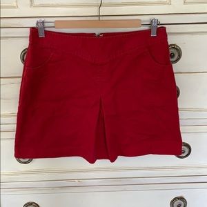 Banana republic red skirt